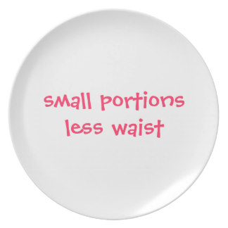 Put it on a plate first